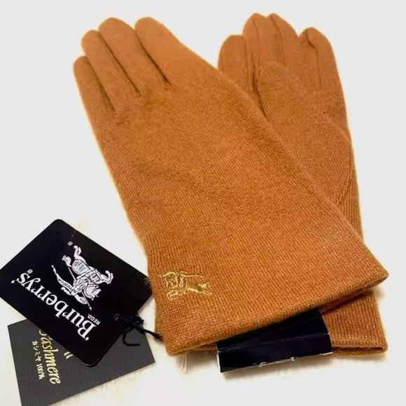 Burberry Cashmere Gloves- New w Tags - Picture 2 of 6